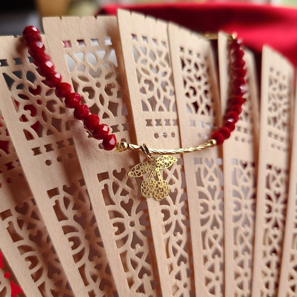Cherry Charm Bracelet - Picture 5 of 8